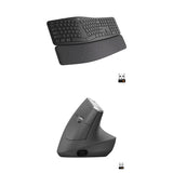 Logitech Wireless Ergonomic Keyboard with Wrist Rest