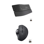 Logitech Wireless Ergonomic Keyboard with Wrist Rest