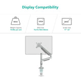 WALI LCD Monitor Desk with Single Arm