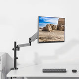 WALI LCD Monitor Desk with Single Arm