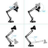 TORCHSTAR Metal Swing Arm Desk Lamp