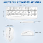 EDJO Wireless Keyboard and Mouse Combo