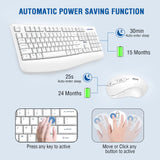 EDJO Wireless Keyboard and Mouse Combo