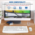 EDJO Wireless Keyboard and Mouse Combo