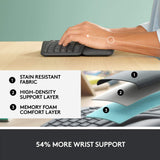 Logitech Wireless Ergonomic Keyboard with Wrist Rest