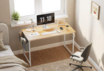 CubiCubi 47" Computer Desk - Rustic Brown