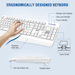 EDJO Wireless Keyboard and Mouse Combo