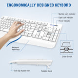 EDJO Wireless Keyboard and Mouse Combo