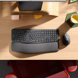 Logitech Wireless Ergonomic Keyboard with Wrist Rest