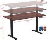 SHW Height Adjustable Standing Desk