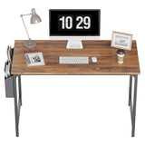 CubiCubi 47" Computer Desk - Rustic Brown