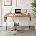 CubiCubi 47" Computer Desk - Rustic Brown